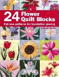 Linda Causee 24 Flower Quilt Blocks 