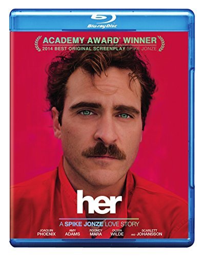 Her Phoenix Adams Mara Johansson Blu Ray DVD Uv Pg13 Ws 