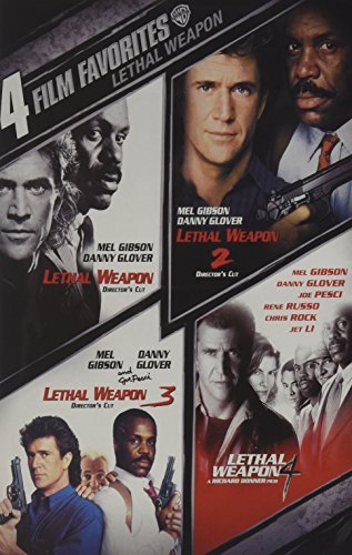 Mel Gibsson Danny Glover Joe Pesci Rene Russo Chri Lethal Weapon 1 4 