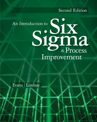 James R. Evans An Introduction To Six Sigma And Process Improveme 0002 Edition; 