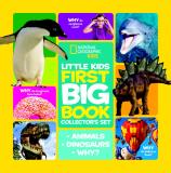 National Geographic Kids National Geographic Little Kids First Big Book Col Animals Dinosaurs And Why? A 3 Book Set For Cu 