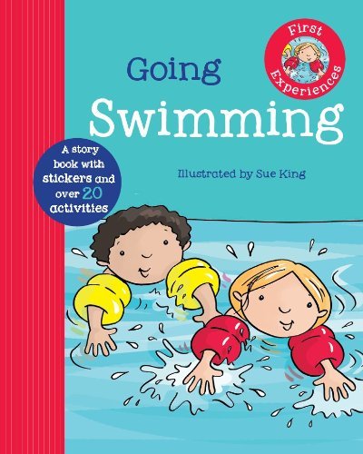 Parragon Books Going Swimming First Experience Sticker Storybook 