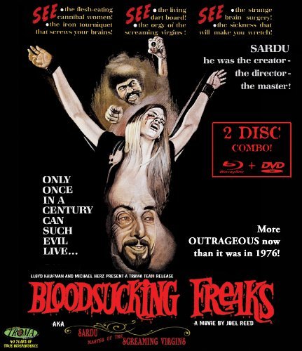 Bloodsucking Freaks O'brien De Jesus Mcmaster Blu Ray DVD Nr 