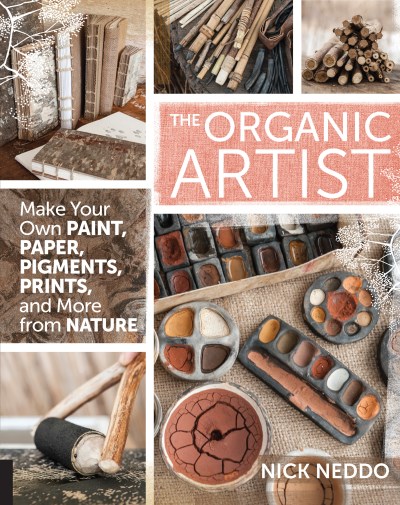 Nick Neddo/Organic Artist@ Make Your Own Paint, Paper, Pigments, Prints and