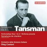 A. Tansman Sym Chamber Works Vol. 4 Caetani Orch Della Svizzera It 