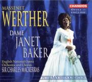 J. Massenet Werther Comp Opera (in English Baker Roberts Brecknock & Mackerras English Natl Opera 