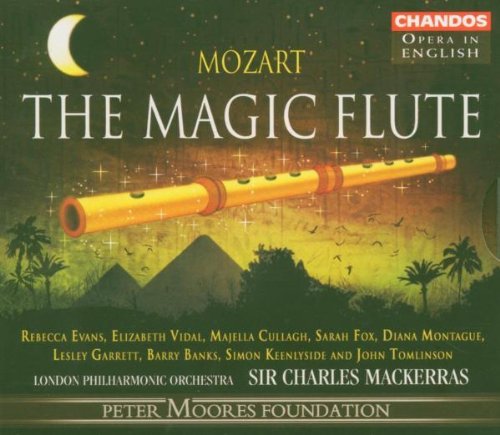 Wolfgang Amadeus Mozart Magic Flute Evans (sop) Vidal (sop) & Mackerras London Po 