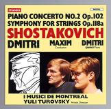 Dmitri Shostakovich Con Pno 2 Chbr Sym Op 118a Shostakovich*dmitri Jr. (pno) Shostakovich Montreal So 