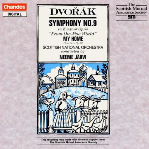 Antonin Dvorák/Sym 9/My Home Ovt@Jarvi/Scottish Natl Orch