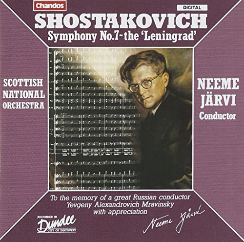 Dmitri Shostakovich/Sym 7@Jarvi/Scottish Natl Orch
