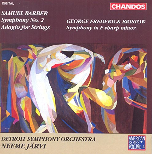 Barber/Bristow/Sym 2/Sym In F Sharp/Adagio Fo@Jarvi/Detroit So