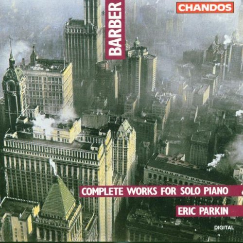 S. Barber/Piano Works@Parkin*eric (Pno)