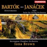 Bartok Janacek Divertimento For Strings Idyl Brown Norwegian Co 