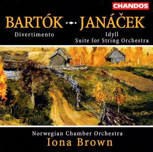 Bartok Janacek Divertimento For Strings Idyl Brown Norwegian Co 