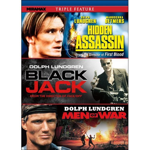 Hidden Assassin/Blackjack/Men Of War/Lundgren,Dolph@Ws/Fs@Lundgren,Dolph Triple Feature