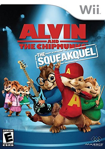 Wii/Alvin & Chipmunks: Squeakquel@Majesco Sales Inc.@E