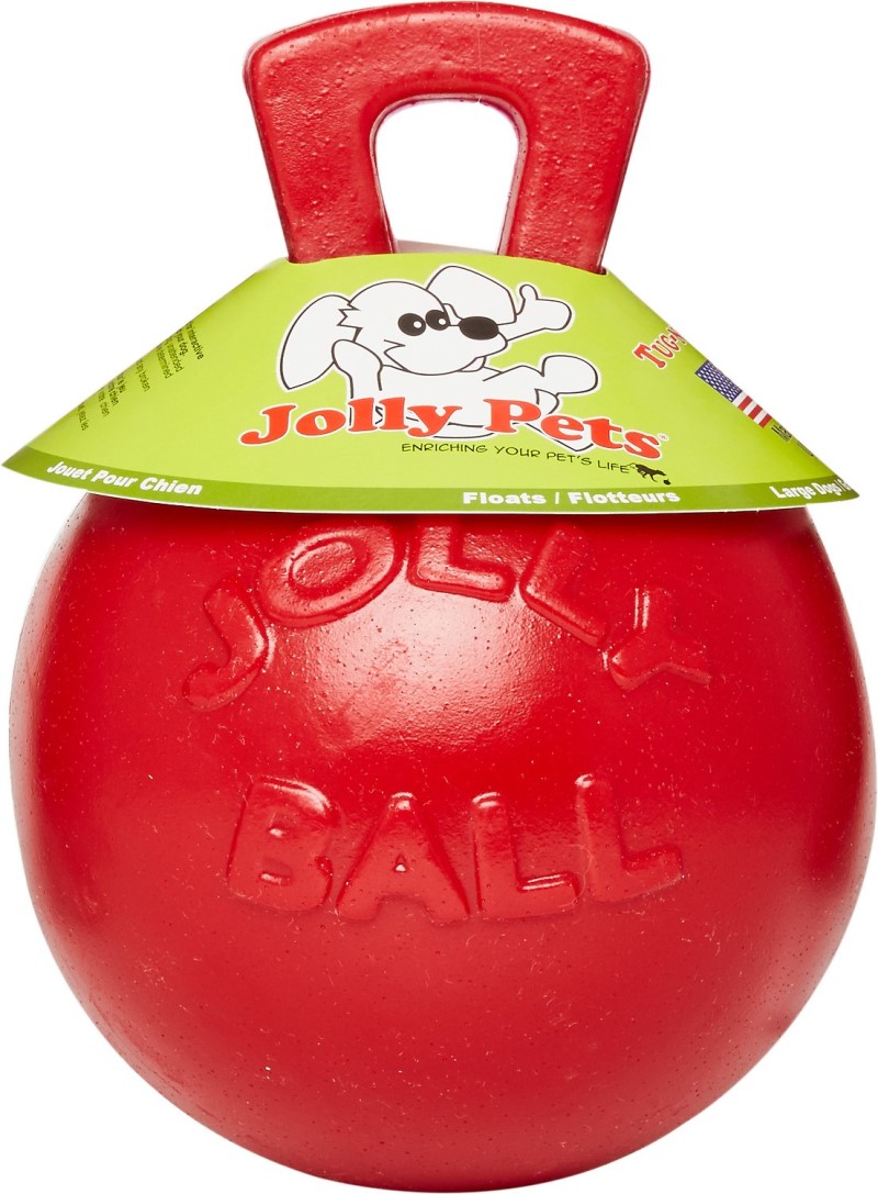 Jolly Pets Tug-N-Toss-Red