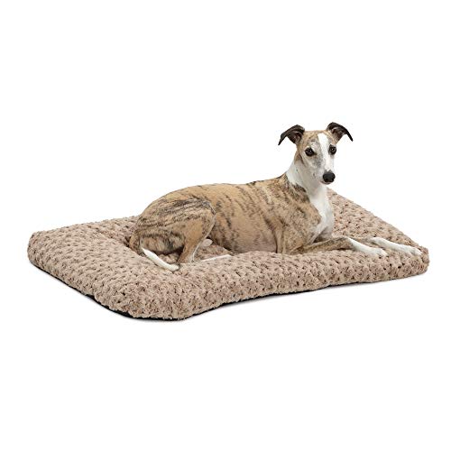 MidWest QuietTime® Deluxe Ombré Swirl Pet Bed-Mocha