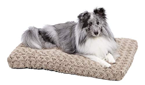 MidWest QuietTime® Deluxe Ombré Swirl Pet Bed-Mocha