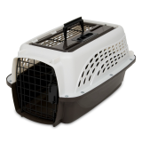 Petmate Dog & Cat Kennel E Z Load Two Door Durable Plastic & Steel