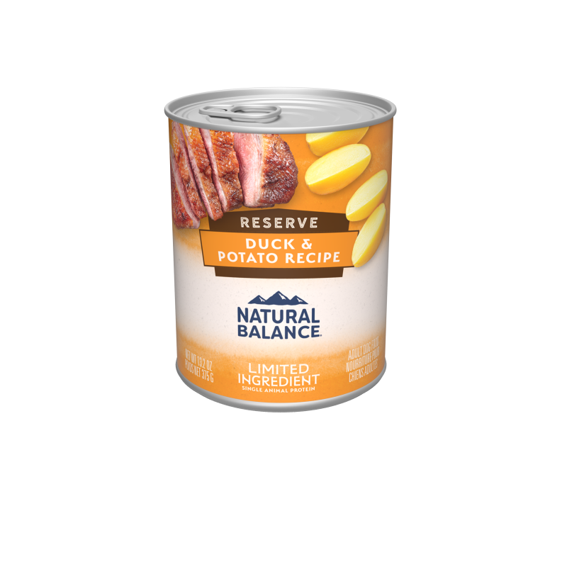Natural Balance L.I.D. Limited Ingredient Diets® Reserve Grain Free Duck & Potato Recipe Canned Dog Food