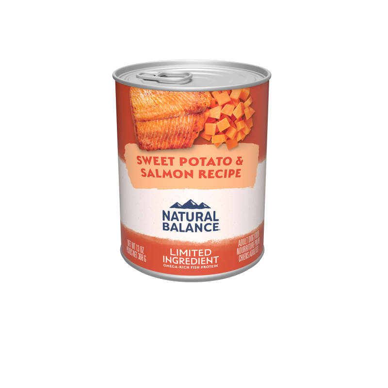 Natural Balance L.I.D. Limited Ingredient Diets® Grain Free Sweet Potato & Salmon Recipe Canned Dog Food
