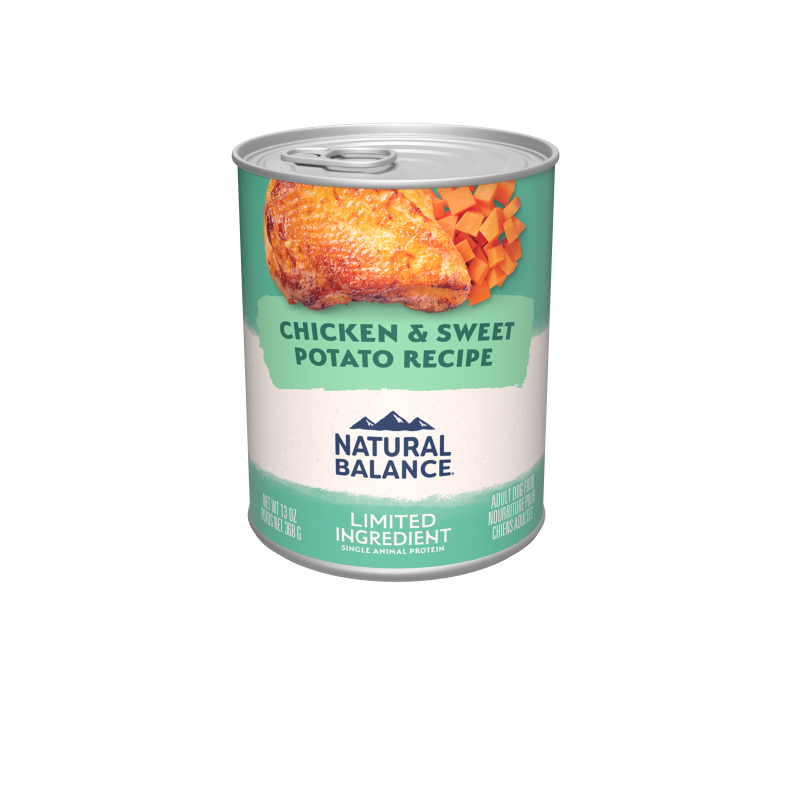 Natural Balance L.I.D. Limited Ingredient Diets® Grain Free Chicken & Sweet Potato Recipe Canned Dog Food