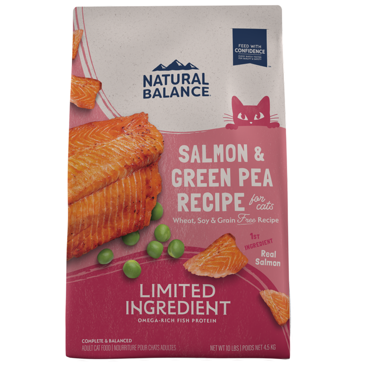 Natural Balance L.I.D. Limited Ingredient Diets® Green Pea & Salmon Dry Cat Formula