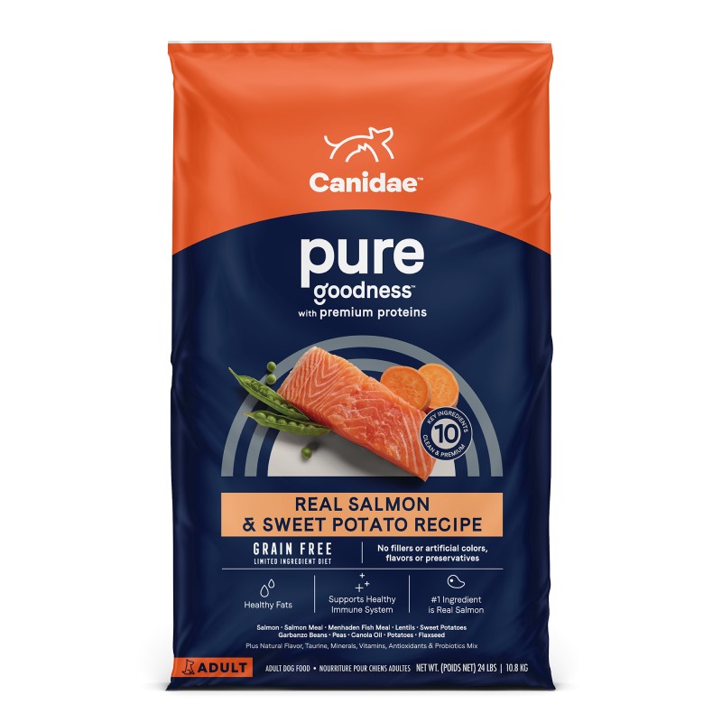 Canidae® Pure Farm to Bowl Wild-Caught Salmon & Sweet Potato Grain Free Recipe Dry Dog Food