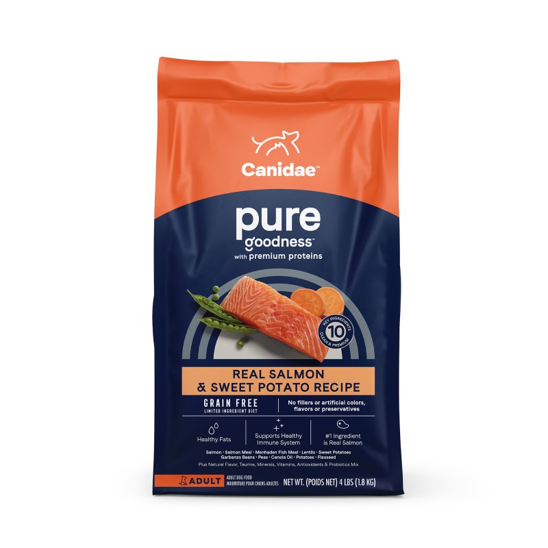 Canidae® Pure Farm to Bowl Wild-Caught Salmon & Sweet Potato Grain Free Recipe Dry Dog Food