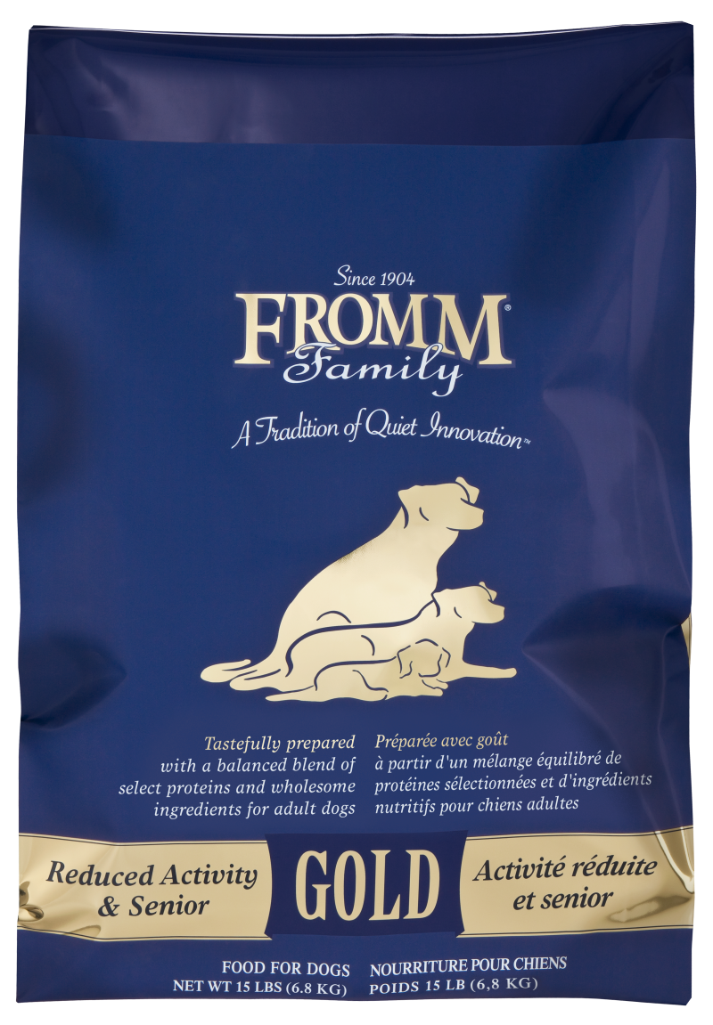 Fromm Family Reduced Activity & Senior Gold Food for Dogs