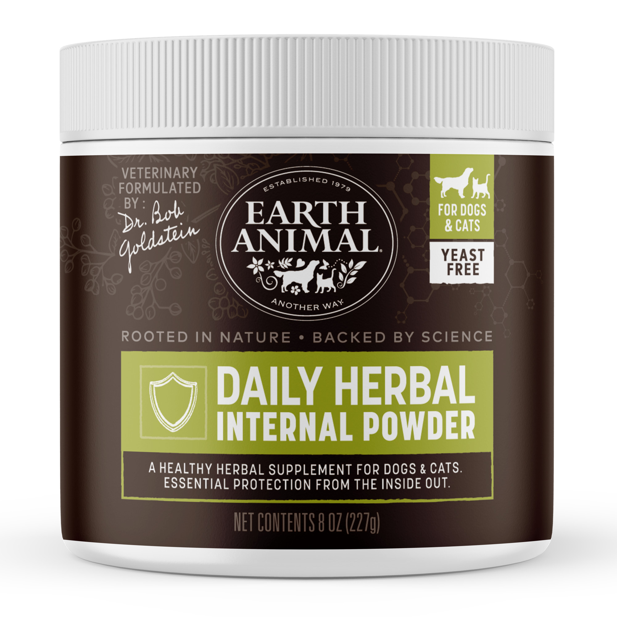 Earth Animal Flea Tick Internal Powder Yeast Free