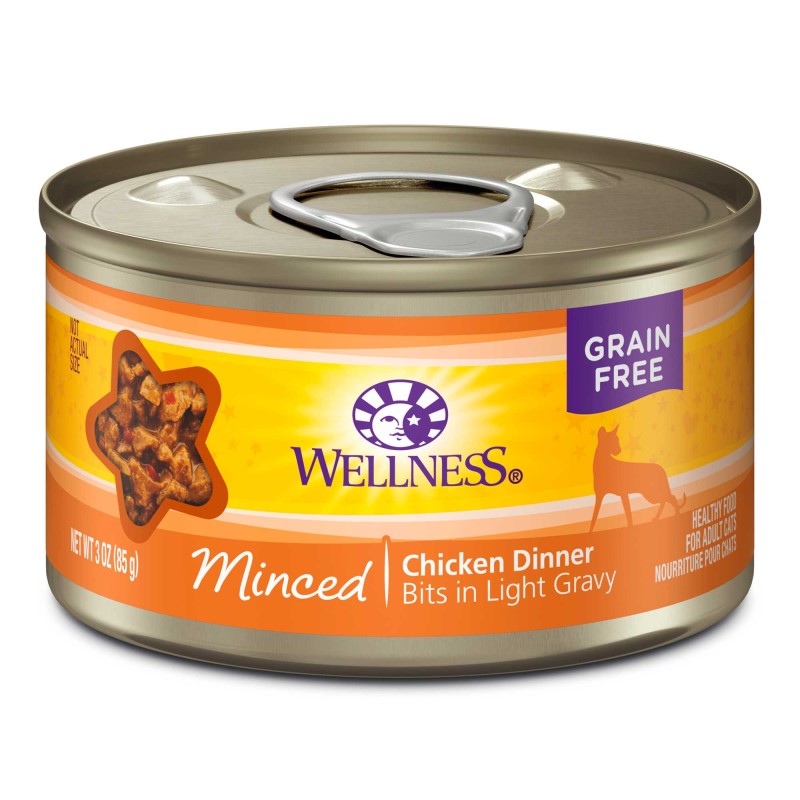 Wellness Complete Health Minced Chicken Dinner Wet Cat Food