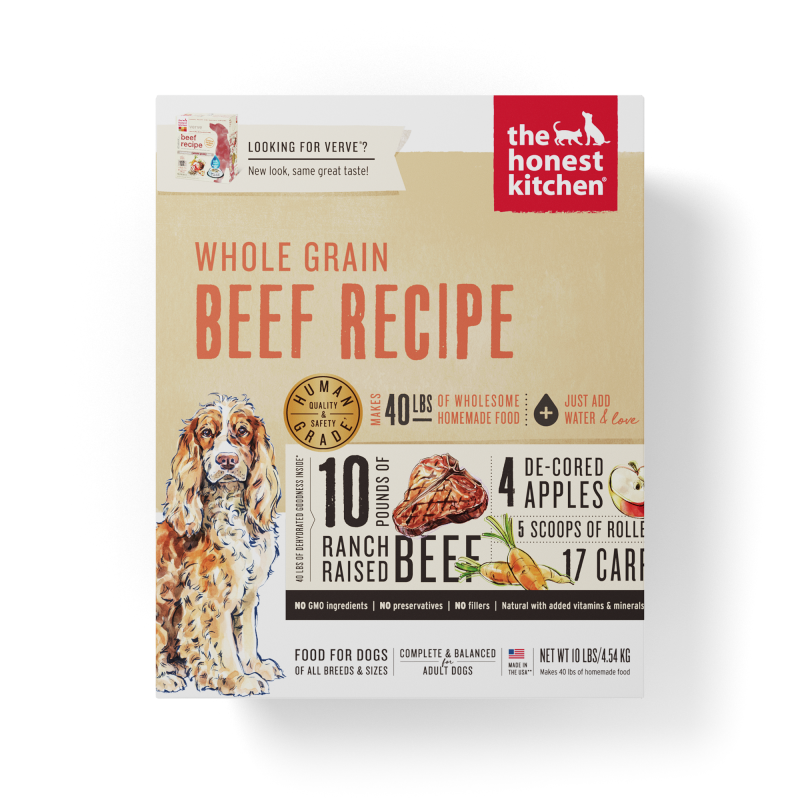 The Honest Kitchen Dog Food - Whole Grain Beef