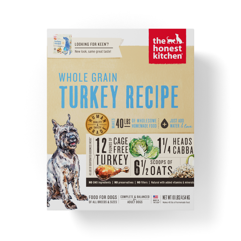 The Honest Kitchen Dog Food - Whole Grain Turkey