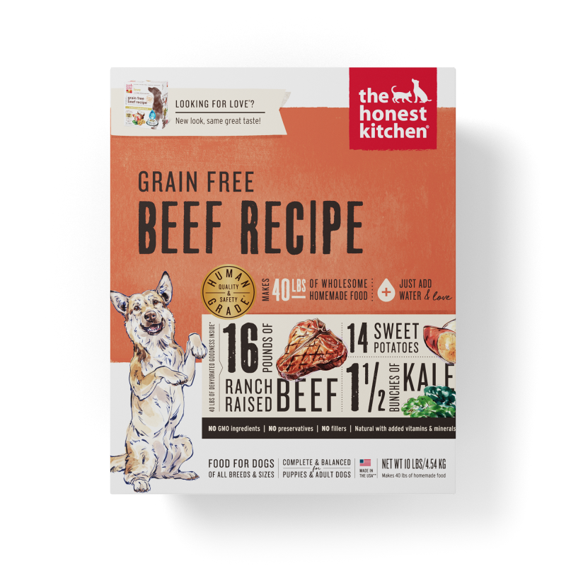 The Honest Kitchen Dog Food - Grain Free Beef