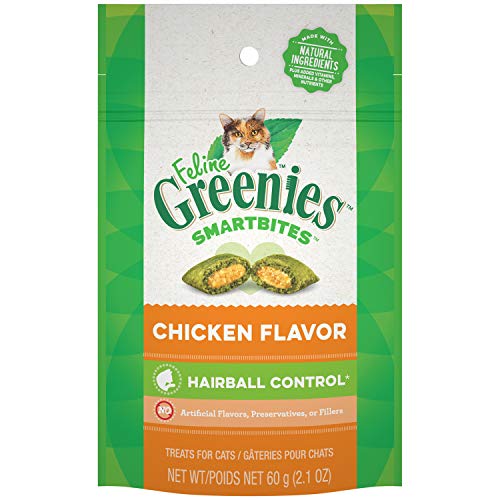 FELINE GREENIES™ SMARTBITES™ Hairball Control Treats for Cats-Chicken