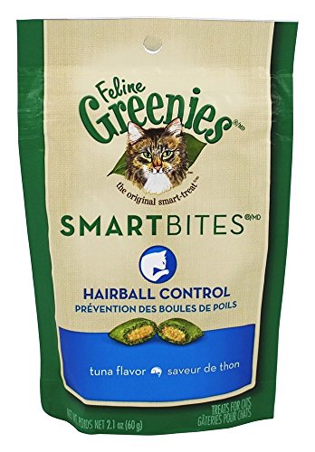 FELINE GREENIES™ SMARTBITES™ Hairball Control Treats for Cats-Tuna