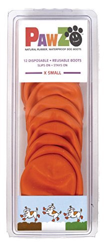 Pawz Rubber Boots - XS Orange