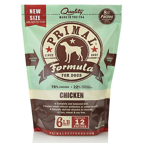 Primal Frozen Raw Food for Dogs - Chicken