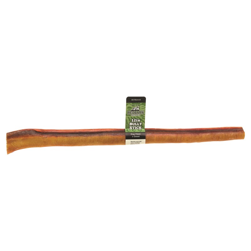 Redbarn Bully Dog Treat, Stick, 12-in-