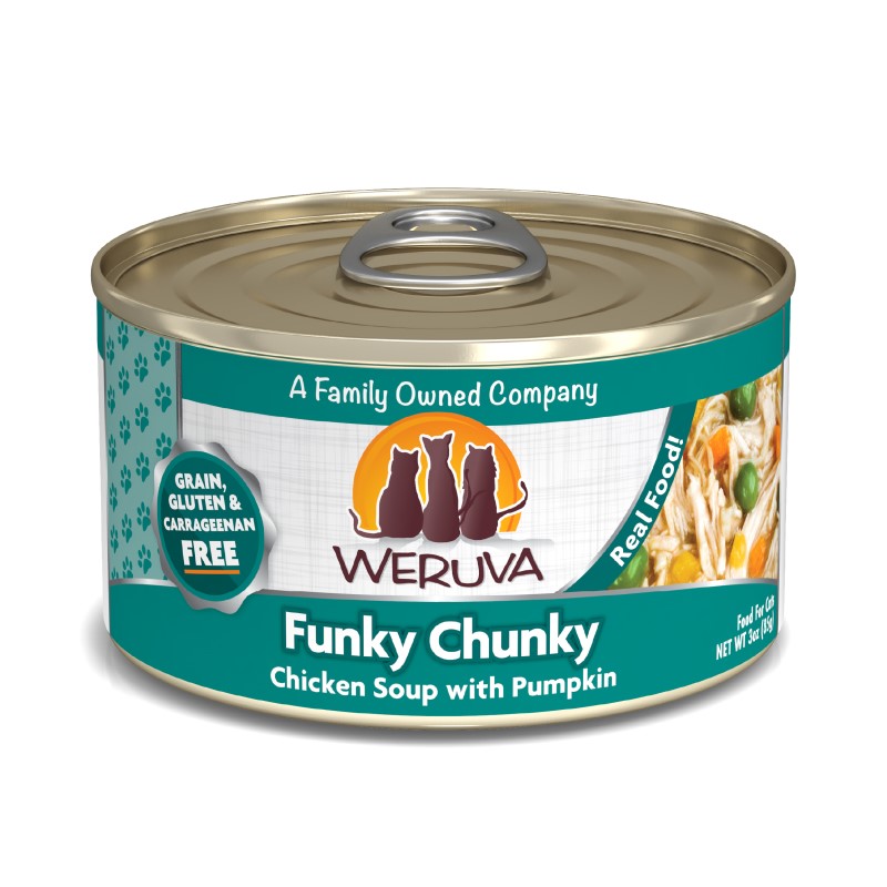 Weruva Funky Chunky Chicken Soup With Pumpkin for Cats