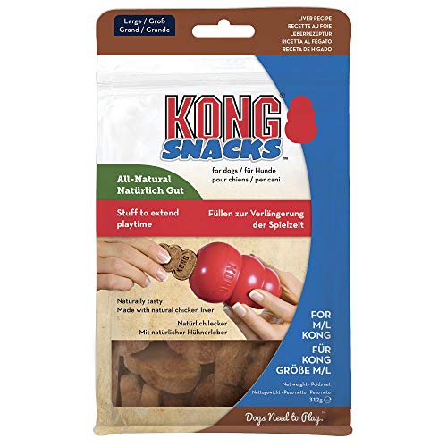KONG Stuff'N Snacks Liver Recipe Dog Treats