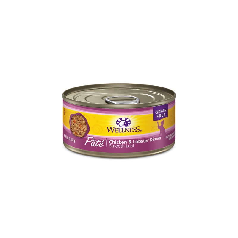 Wellness Complete Health Pâté Chicken & Lobster Recipe Cat Food