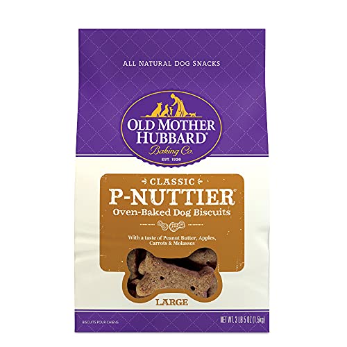 Old Mother Hubbard Large Oven-Baked Dog Biscuits P-Nuttier