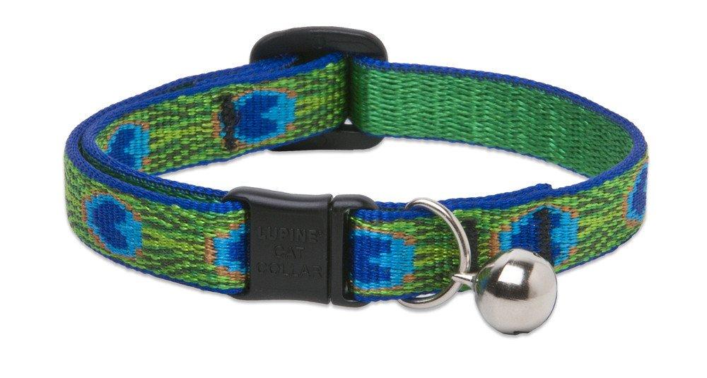 Lupine Cat Collar with Bell - Tail Feathers