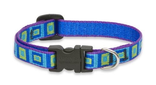 Lupine Pet Original Designs Adjustable Dog Collar-Sea Glass