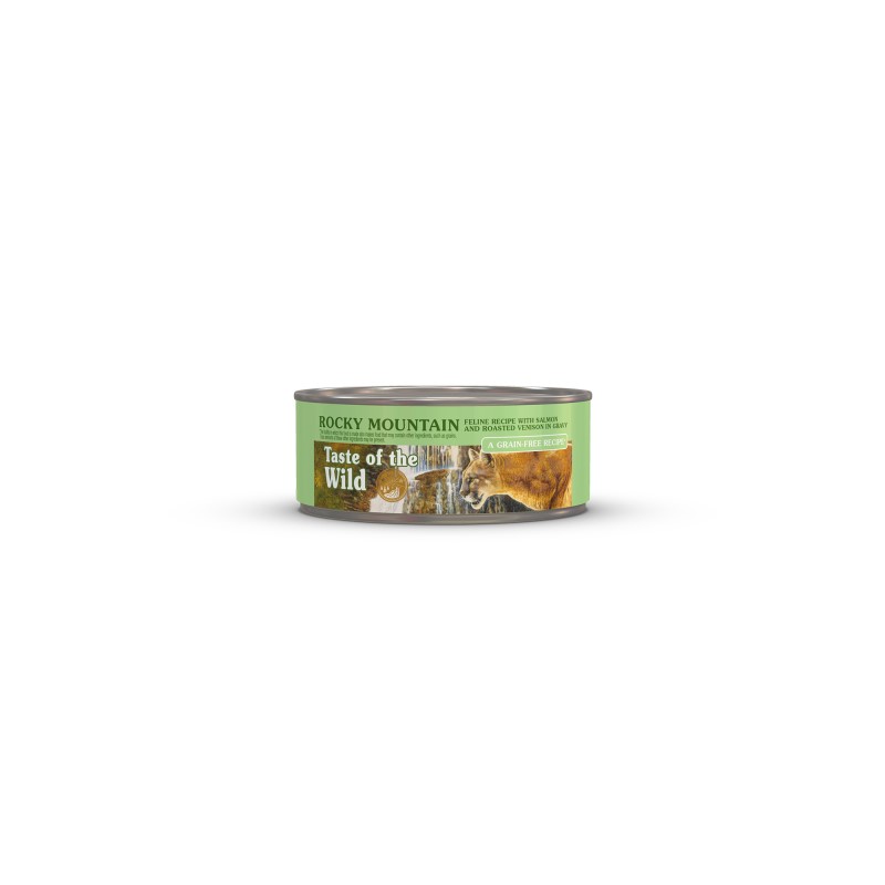 Taste Of The Wild® Rocky Mountain Feline Recipe with Salmon and Roasted Venison in Gravy