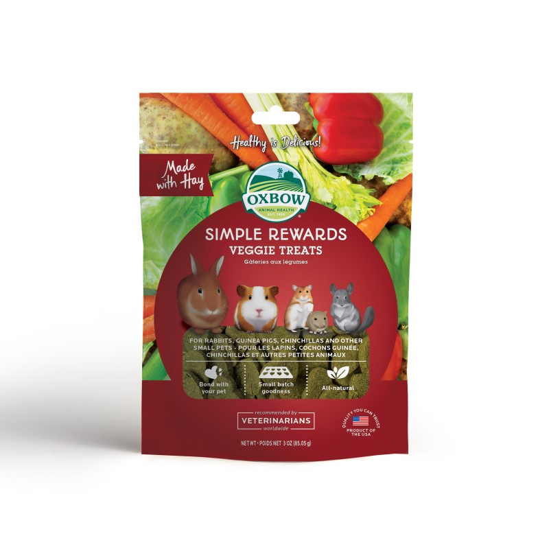 Oxbow Small Animal Treats - Simple Rewards Veggie