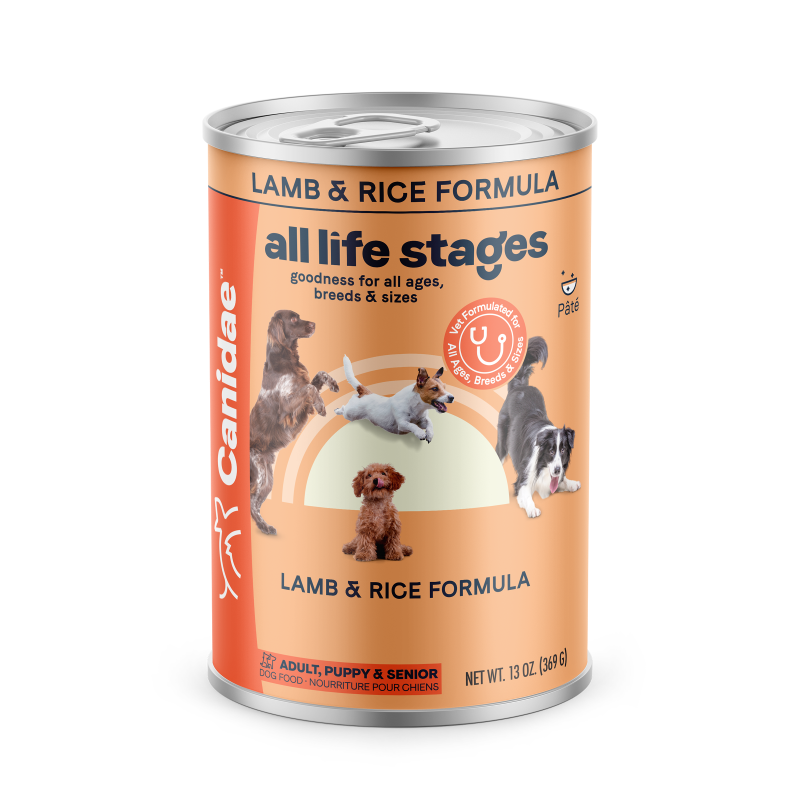Canidae® All Life Stages Canned Dog Food for Puppies, Adults & Seniors, Lamb